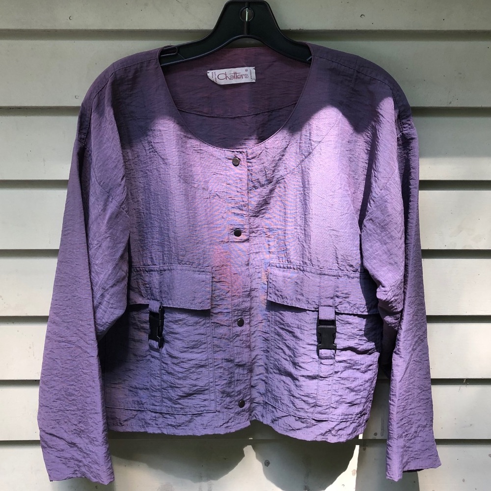 Vintage Chatters of London cool shaped boxy top